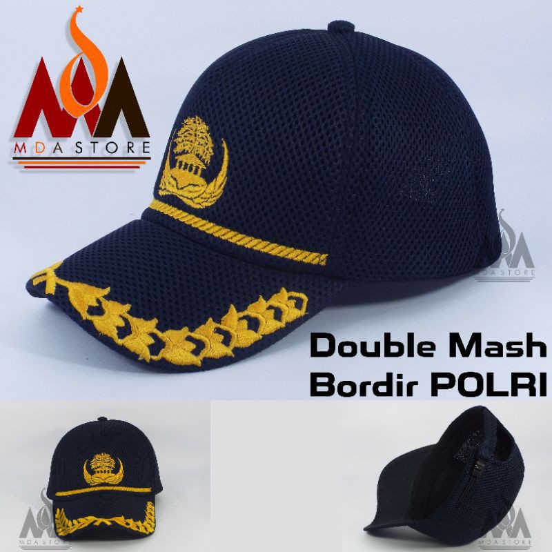 Topi Abdi Negara Padi Kapas Navy