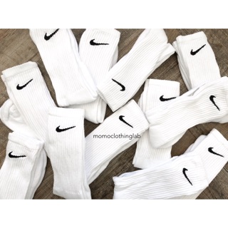 Image of #現貨+預購 (J5001) Nike 高筒 襪子 黑白 (兩雙一組)