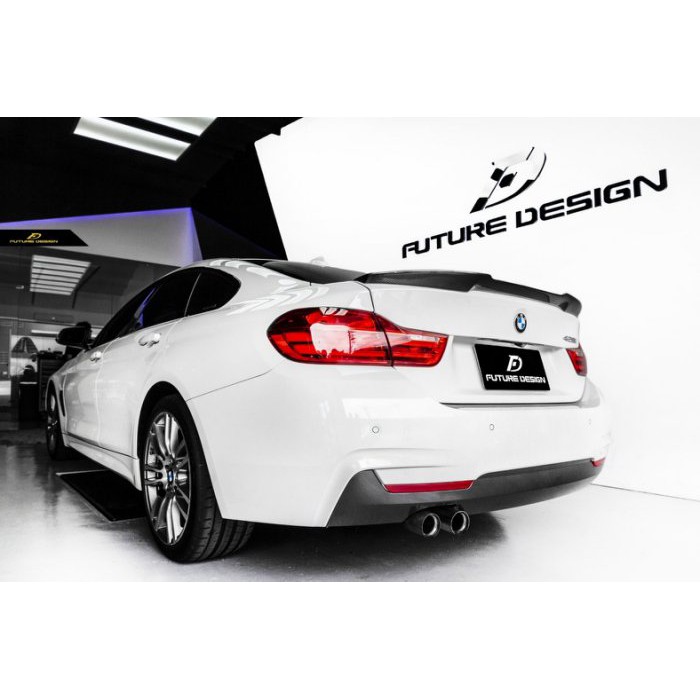 【Future_Design】BMW F36 四門專用 抽真空 雙面卡夢 尾翼 現貨供應 420 428 435