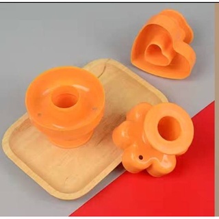 品名：#DIY手壓式可愛甜甜圈三件套模具系列卡通造型饅頭餅乾模具