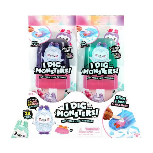 2 Kids&lt;&gt;I DIG MONSTER 冰棒怪 怪獸冰棒 Monsters 削冰棒 變色 冰水 隨機出貨 原價499