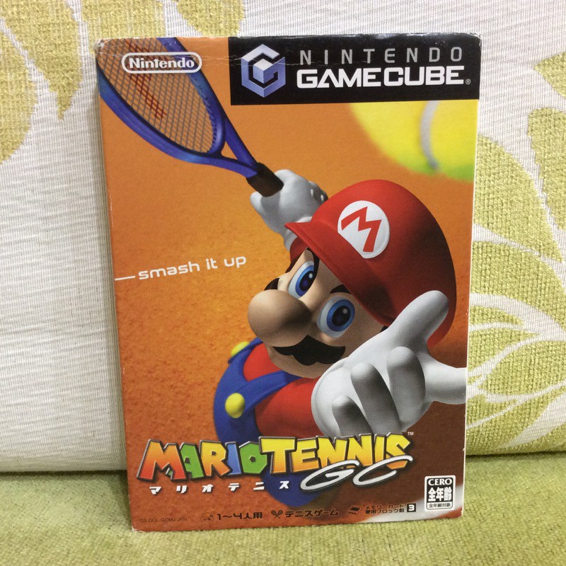 NGC GC 瑪莉歐 網球 瑪利歐 馬力歐 Wii主機可玩 GameCube Mario