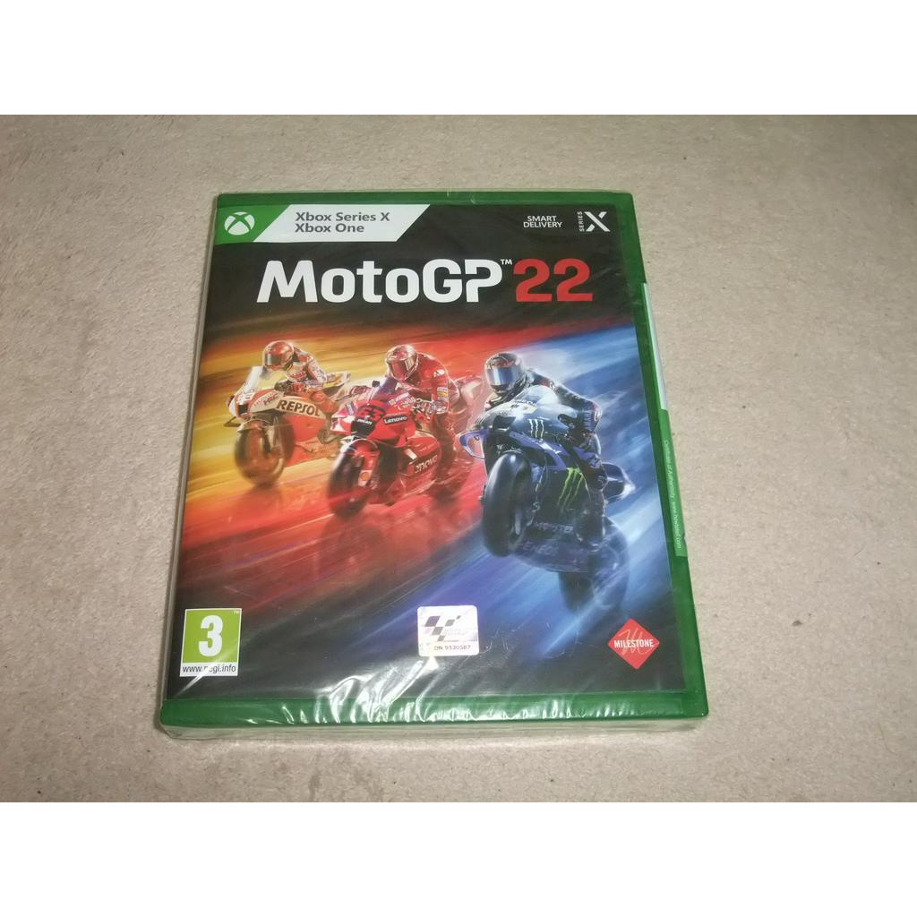 (全新未拆)XBOX ONE/ SERIES X世界摩托車錦標賽 MOTO GP 22(中英文合版)