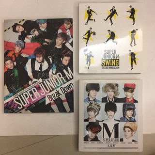 SJM 歷年專輯 太完美 / Break Down / Swing 附小卡 官方週邊 Super Junior