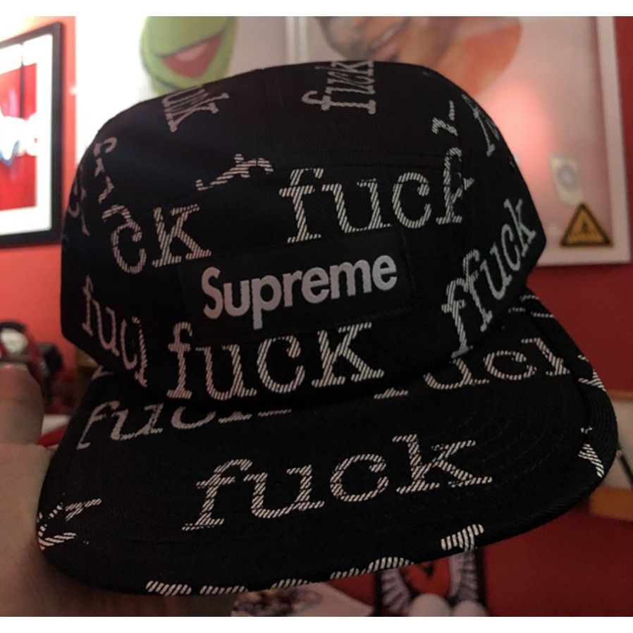supreme box logo camp cap