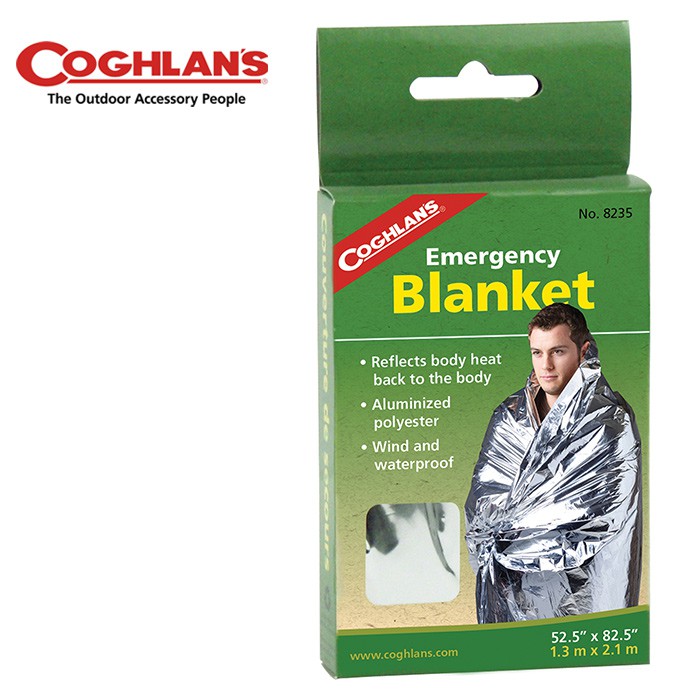 【Coghlans 加拿大】Emergency Blanket 緊急防災救生毯 (8235)