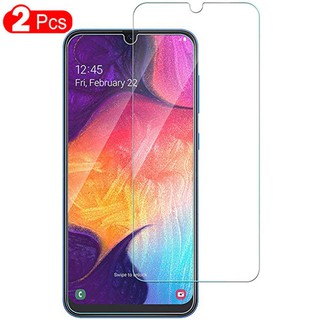 SAMSUNG 2 件三星 Galaxy A50 鋼化玻璃三星 A50 螢幕保護膜