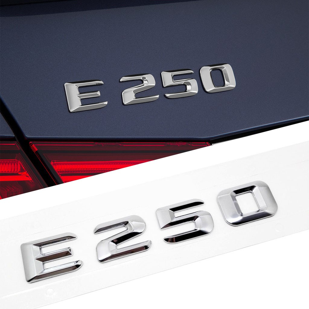 JR-佳睿精品 15-18 Benz E250 原廠型 鍍鉻 改裝 字體 字標 標誌 字標 後車廂字體 W213