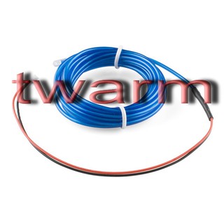 （現貨＊）Sparkfun原廠 EL Wire冷光發光條 3m線長 （現貨藍燈、白燈）