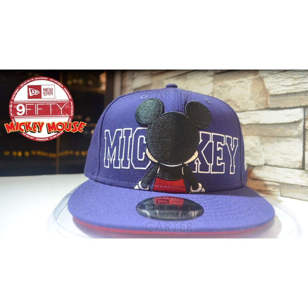 Disneyana Disney Mickey Mouse 59fifty Fitted Cap New Era 7 3 8 Red Hat Collectibles