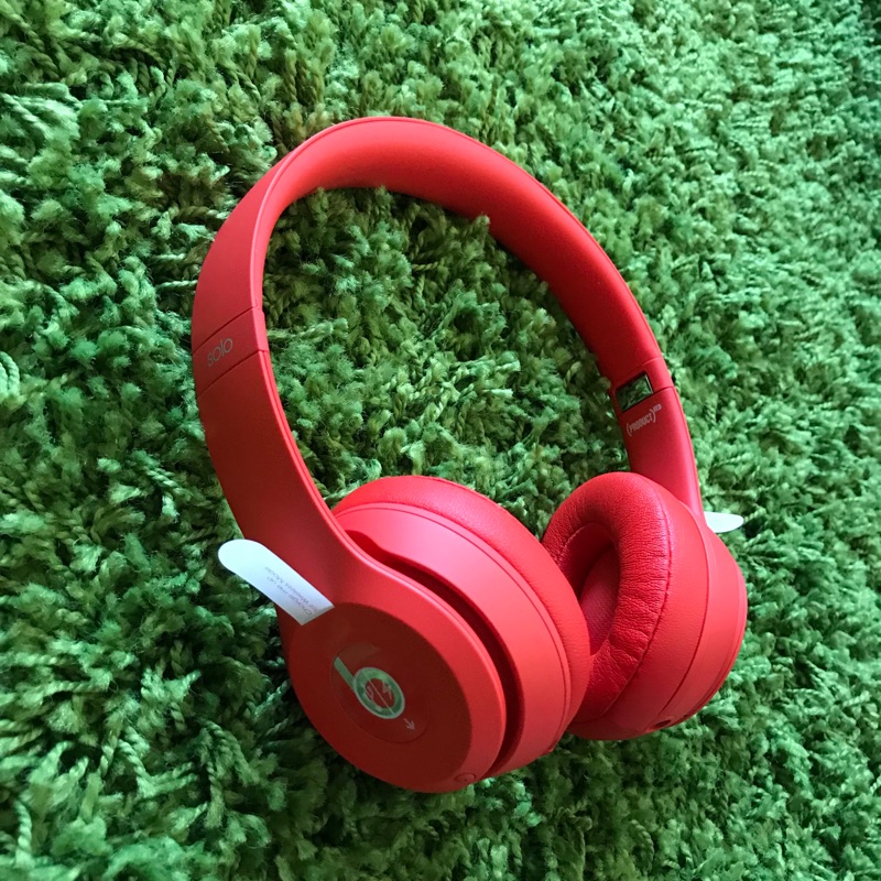 全新Beats Solo3 Wireless 頭戴式藍牙無線耳機 Product Red