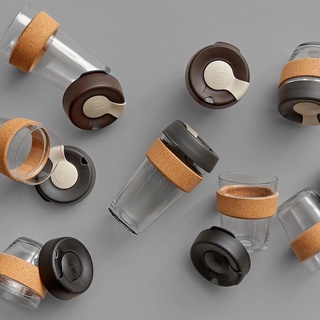 澳洲餐具品牌KeepCup Brew Cork 軟木系列 L號 16oz 隨身杯|隨行杯|咖啡杯|飲料杯|環保杯|外帶杯