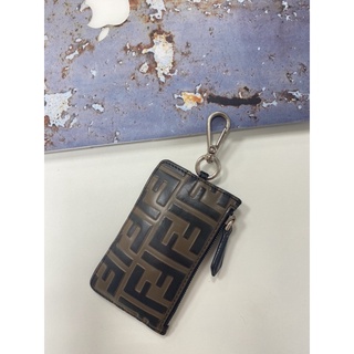 Fendi 老花 零錢包 信用卡 卡夾