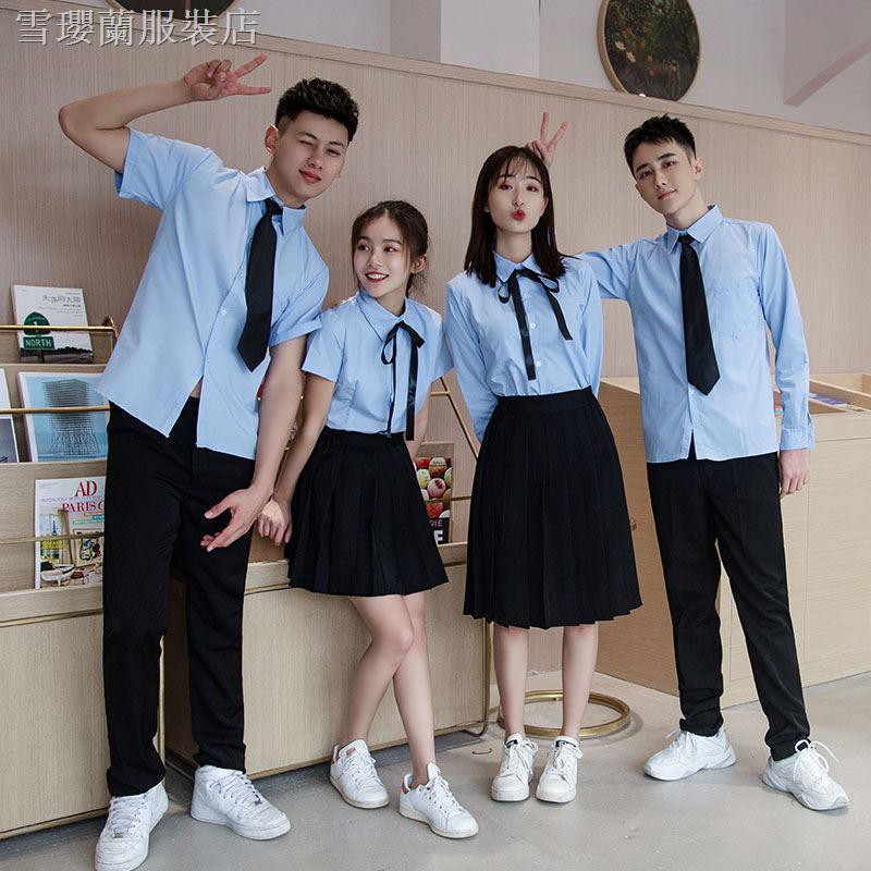 現貨 班服學院風學生校服套裝春夏日韓國初高中大學生演出畢業裝jk制服 蝦皮購物