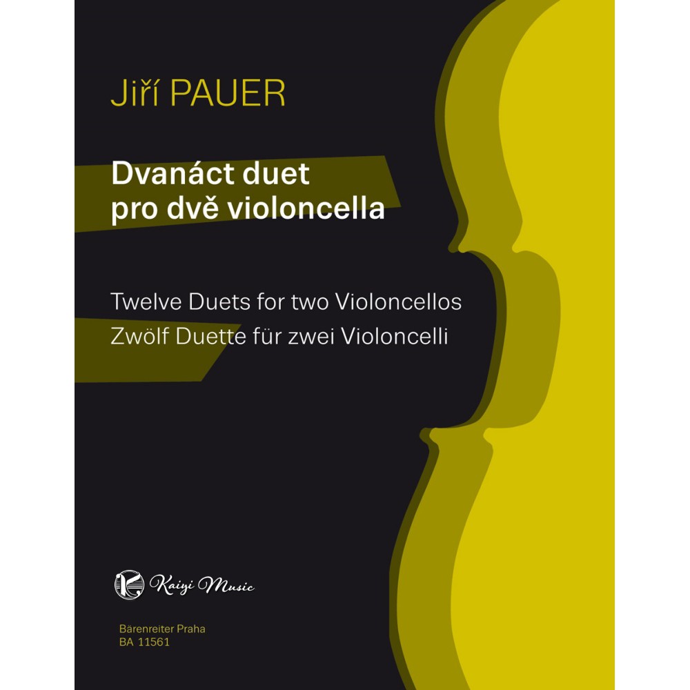 【凱翊︱BA】大提琴二重奏 Jiri Pauer Twelve Duets for Two Violoncellos