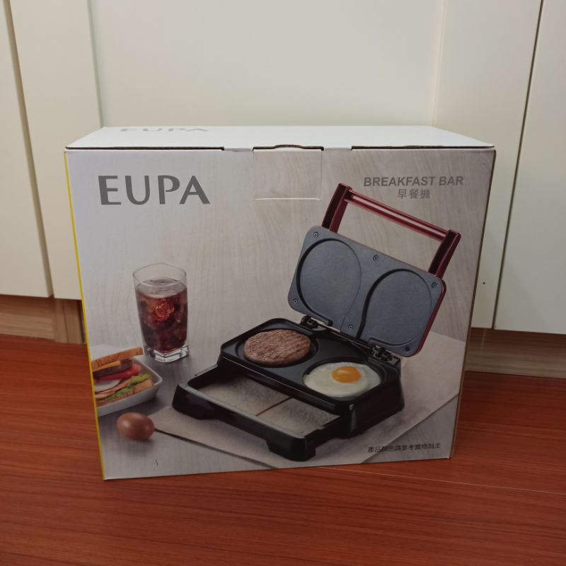 【巷弄生活】全新 EUPA 優柏 多功能迷你家用早餐機 TSK-2076A 可煎蛋 煎肉 漢堡機 出清家裡用不到的