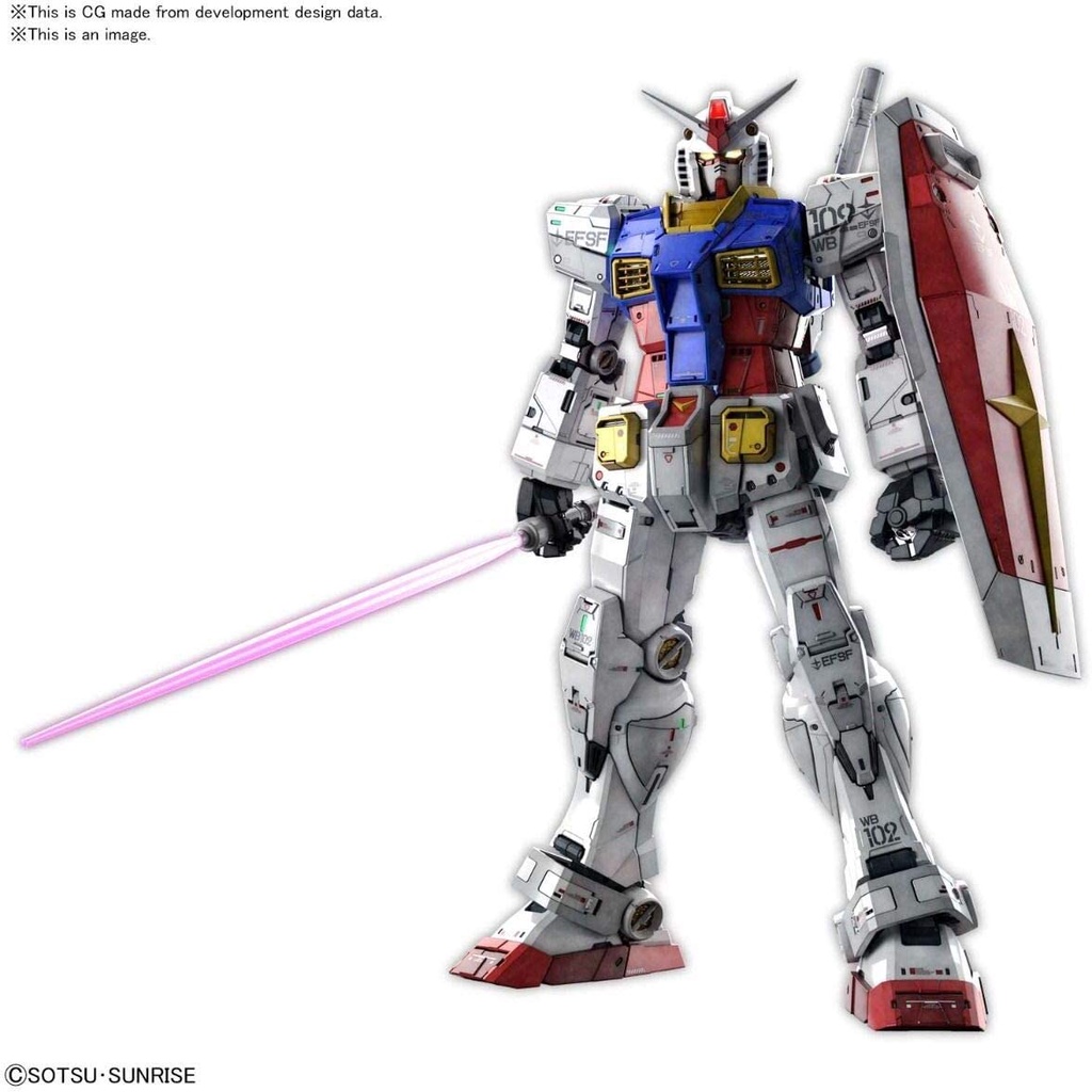 八田元氣小棧: 日版全新 BANDAI鋼彈 40 周年集大成最新作「PG UNLEASHED 1/60 RX-78-2