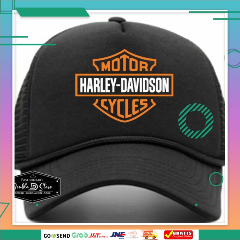 HARLEY DAVIDSON 哈雷戴維森卡車司機成人男士帽子進口品質