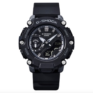 CASIO G-SHOCK 輕薄都會戶外時尚運動雙顯錶-黑(GMA-S2200-1A 縮小版GA2200)