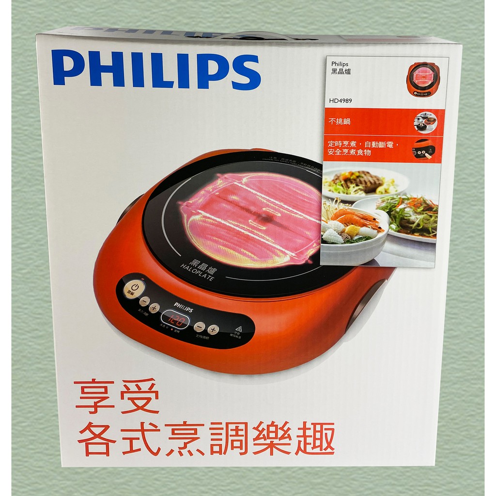 全新品 Philips 飛利浦不挑鍋黑晶爐hd4989 Hd4989 蝦皮購物