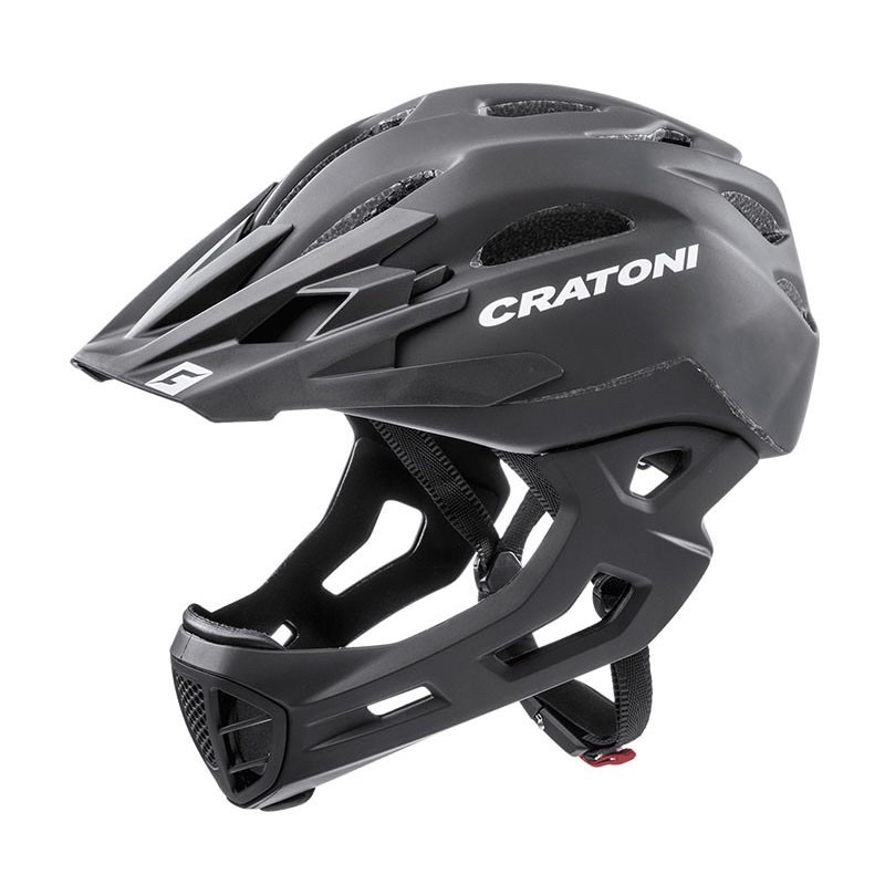 德國Cratoni全罩式運動頭盔｜安全帽-經典款-經典酷黑