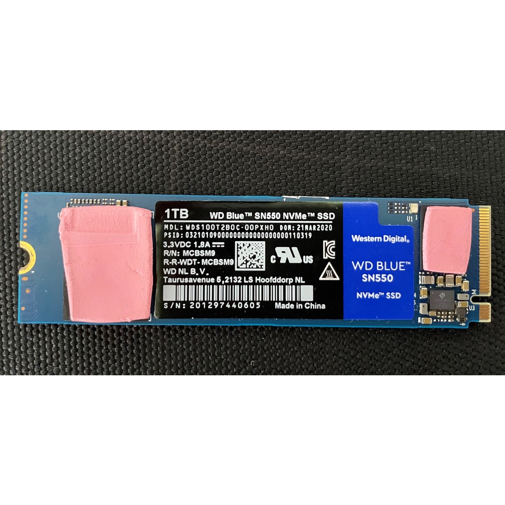 WD SN550 1TB 固態硬碟SSD