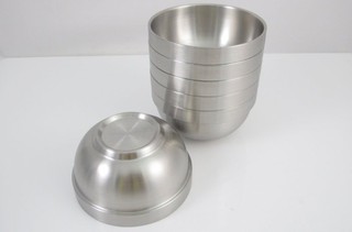 加贈海棉刷~PERFECT 極緻316 不鏽鋼隔熱雙層碗 隔熱碗14cm/6入裝