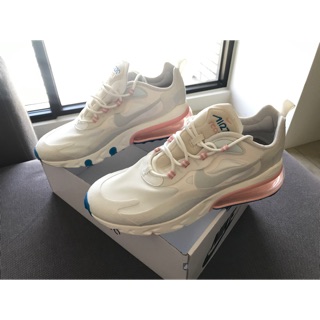全新正品 Nike Air Max 270 React 棉花糖 白粉藍 購於Nike門市
