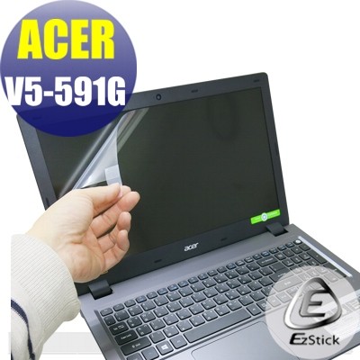 【EZstick】ACER V5-591 V5-591G 靜電式筆電LCD液晶螢幕貼 (可選霧面或鏡面)