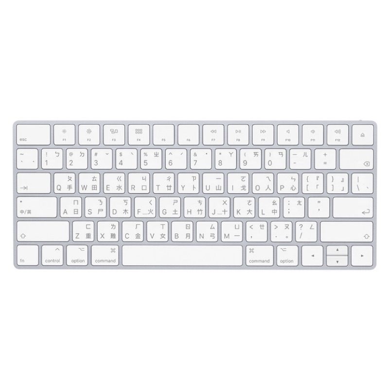 全新【MAC】Magic Keyboard 2 巧控鍵盤 2銀色+ 全新 Magic Mouse2巧控滑鼠 2 銀色 組