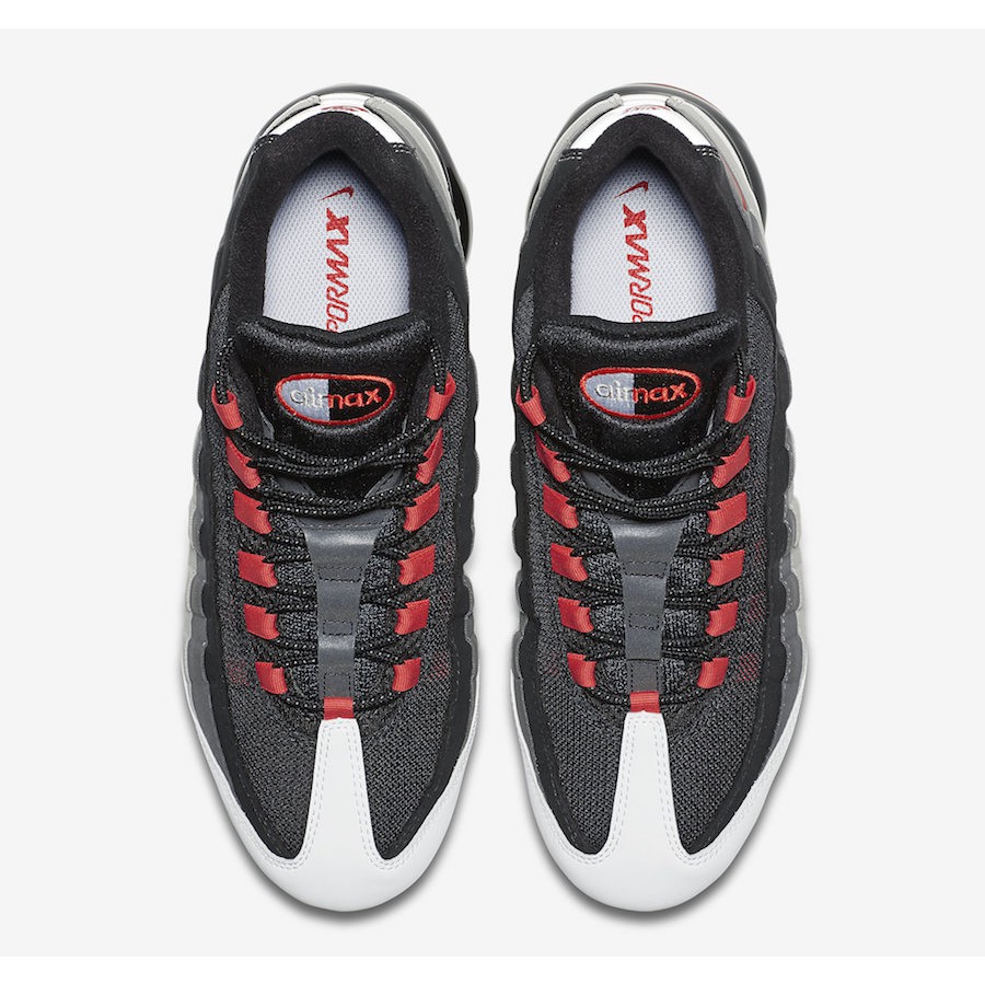 nike air vapormax 95 white hot red