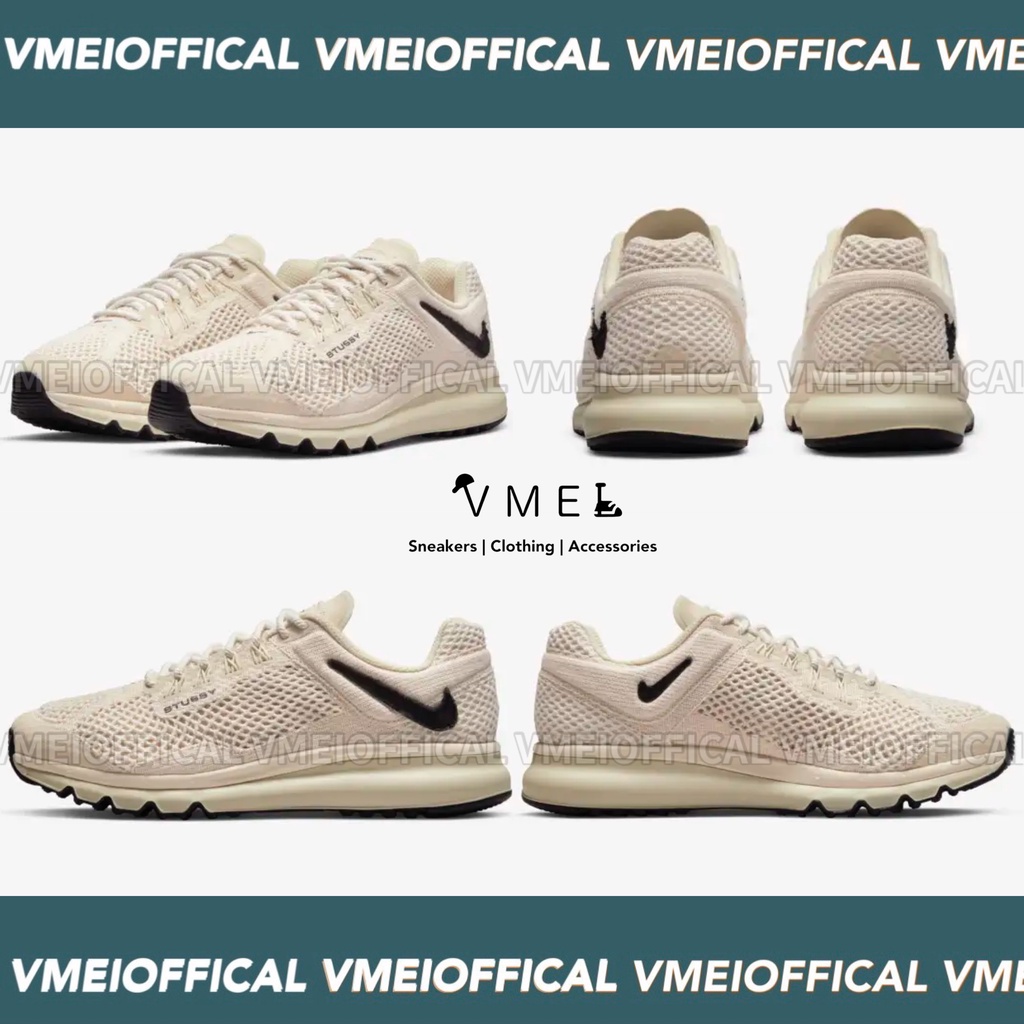 【VMEI】Stussy X Nike Air Max 2013 “Fossil” 沙色 男段 DM6447-200