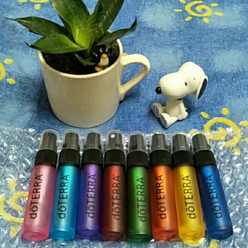 （台灣現貨）🎀沁悅坊🎀經典炫彩噴霧瓶 避光玻璃噴瓶 10ml  8色套組