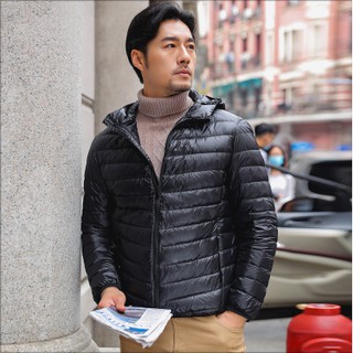 【臺灣現貨 B779】羽絨外套 防風外套 情侶外套 L-5XL 輕量透氣高密度防潑水拉鍊口袋素色立領羽絨外套 大尺碼
