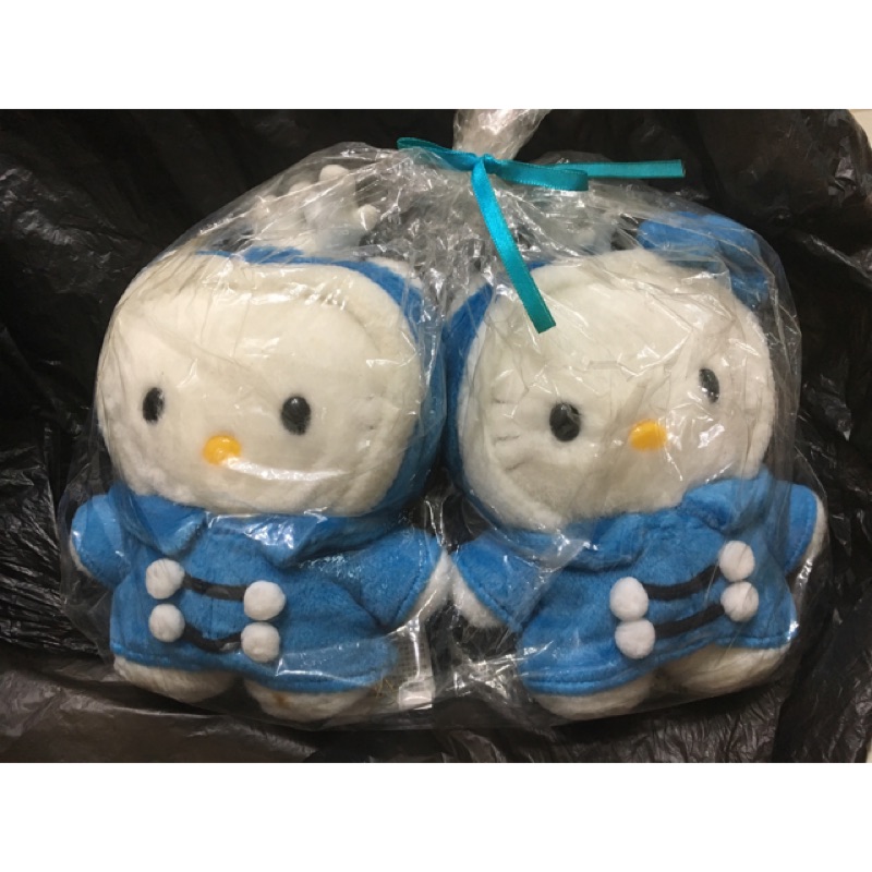 全新 絕版 Hello kitty 北海道 聖誕節 麋鹿系列-藍色