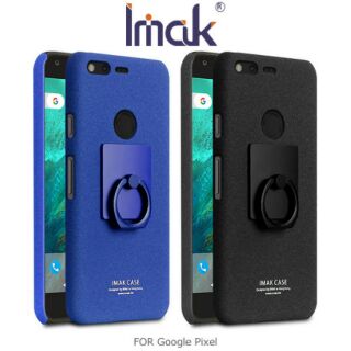 --庫米--IMAK Google Pixel 創意支架牛仔殼 支架 可立 指環支架 硬殼 彩殼 手機套