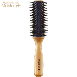又敗家 日本製VeSS玻尿酸微膠囊Moisture+美髮梳子MO-1000(適乾燥毛躁蓬髮質/9行齒梳)耐溫魔髮梳直髮梳