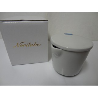 全新 日本Noritake 糖罐 奶盅【有蓋】brabantia 咖啡調味罐 糖罐 蜂蜜罐 牛奶罐 奶精杯