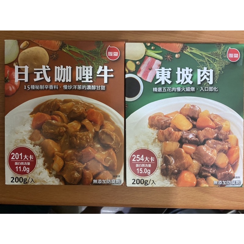 【可蝦皮店到店】聯夏 料理包 調理包 200g/包 : 日式咖哩牛 /東坡肉 便利包 方便菜 加熱即食