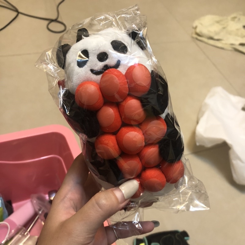 壽司郎 鮭魚卵 熊貓 吊飾包 手帕 方巾