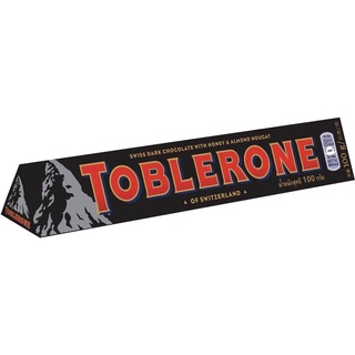 TOBLERONE 瑞士三角黑巧克力 100g【家樂福】