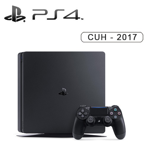 SONY PS4 Slim 500G (CUH-2017) 主機 (台灣公司貨) 極致黑