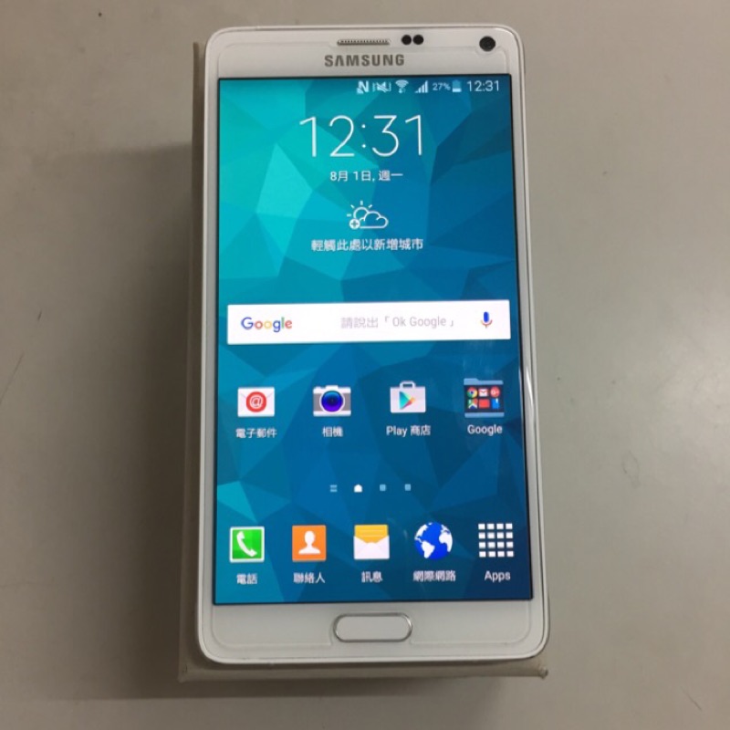 SAMSUNG GALAXY NOTE 4 32G 白色！