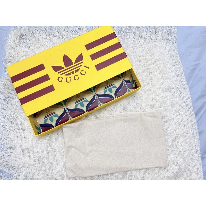 《Gucci X Adidas》古馳 愛迪達 專櫃 專屬聯名紙盒/禮盒