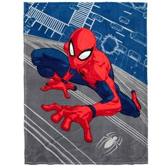 [現貨]蜘蛛人空調毯 大樓爬牆SPIDER MAN返校日 復仇者聯盟英雄蓋毯 電腦午睡毯交換生日禮品