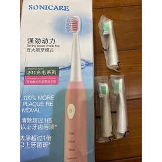 全新sonicare 充電電動牙刷替換刷頭(二個一組)