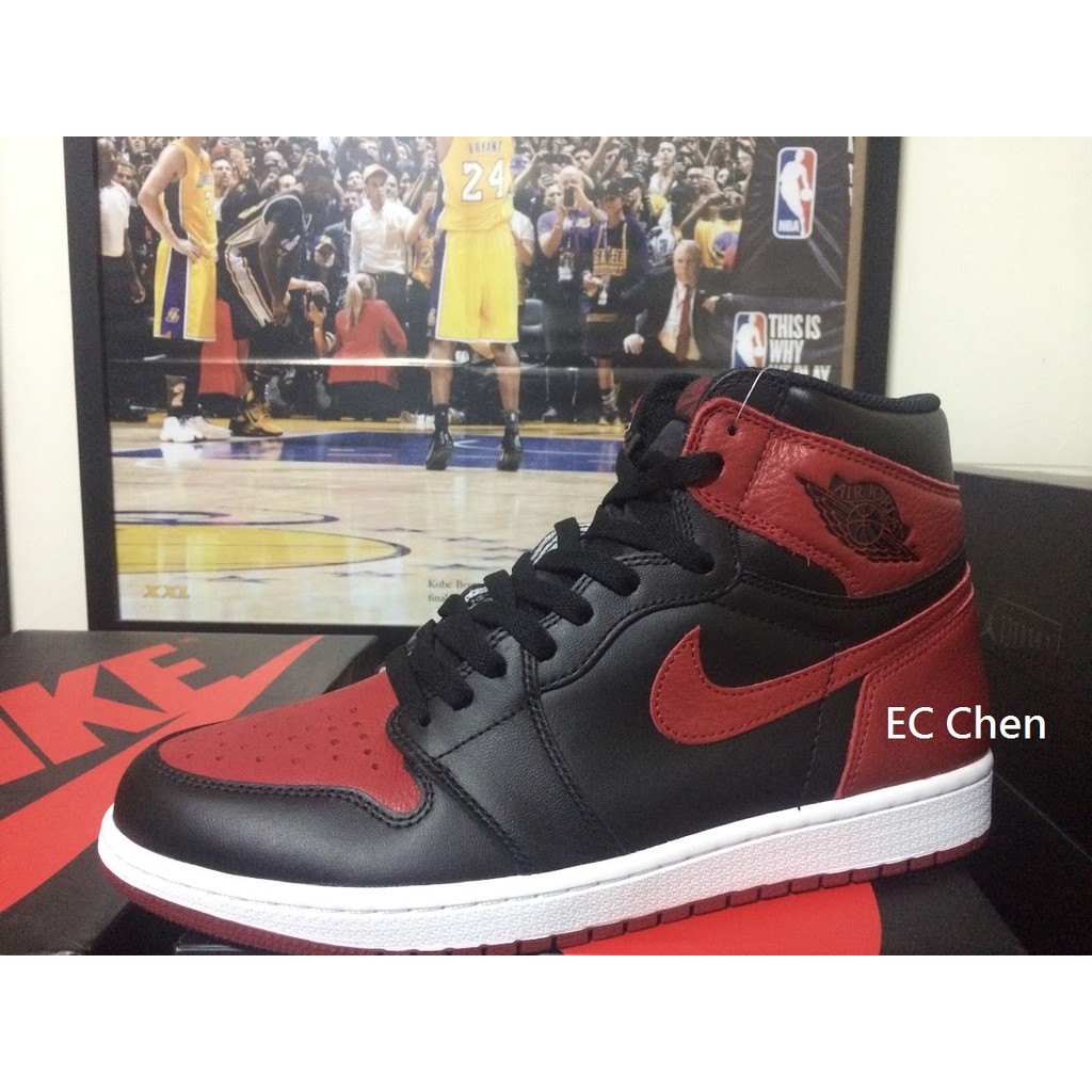 2016 Nike Air Jordan 1 OG Banned 禁穿 bred