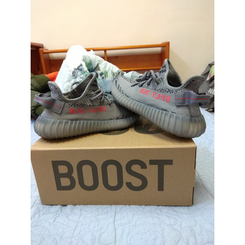 Yeezy Boost 350V2 灰橘2.0 US4.5