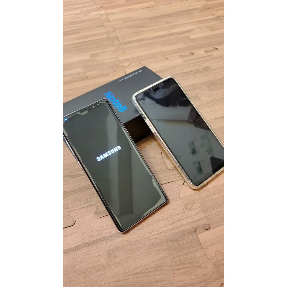 香榭二手家具 Samsung Galaxy Note 8 64g 紫色 盒裝原裝配件 意者可談 中古手機 智慧型 蝦皮購物