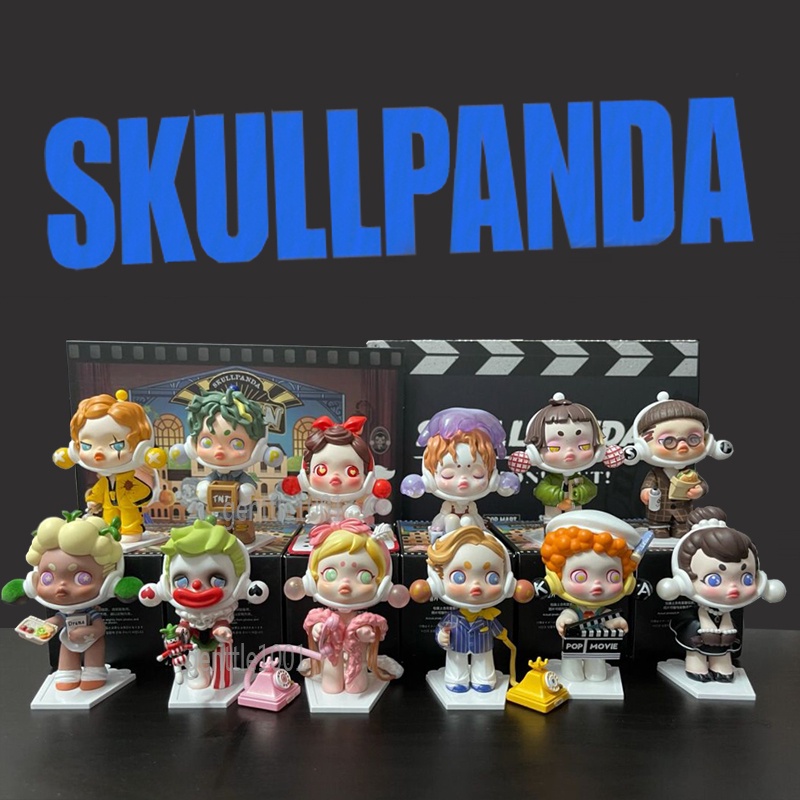 [預售]SkullPanda5 SP 人生如戲 泡泡瑪特確認款 盲盒盒玩 公仔 女主角小丑喜劇演員冉冉新星